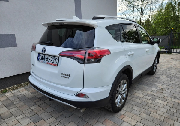 Toyota RAV4 cena 93500 przebieg: 130000, rok produkcji 2016 z Biała małe 79